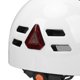 thumbnail image 2 of Casco de bicicleta inteligente V6 con cámara WiFi de alta definición con luz de advertencia de perímetro de cabeza ajustable y casco de bicicleta blanco de patinaje sobre ruedas, 2 of 10