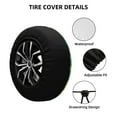 thumbnail image 2 of Logiee fruits Print Spare Tire Cover, Universal Wheel Protectors,Waterproof Dust-Proof UV Sun Wheel Tire Cover,Fit for SUV, RV, Travel Trailer, Truck-16 inch, 2 of 6