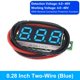 thumbnail image 1 of TZT-voltímetro Digital LED para coche, Detector de voltaje de potencia móvil de 12V, CC de 0,28/0,36/0,56 pulgadas, 0-100V, 1 of 4