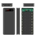 thumbnail image 1 of LNGOOR cdar Portable Micro USB Type-C 18650 Battery Enclosure LCD DIY Mobile Power Bank Case Power Bank Case, 1 of 7