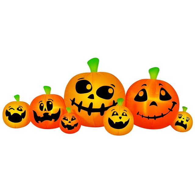 Champ de citrouilles gonflable – 2,4 m de large