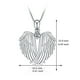 thumbnail image 3 of Collar para mujer, joyería para mujer, joyería para mujer, collar de ángel, colgante de ángel, collar con piedra de nacimiento para mujer, joyería, collar con piedra de nacimiento, 3 of 4