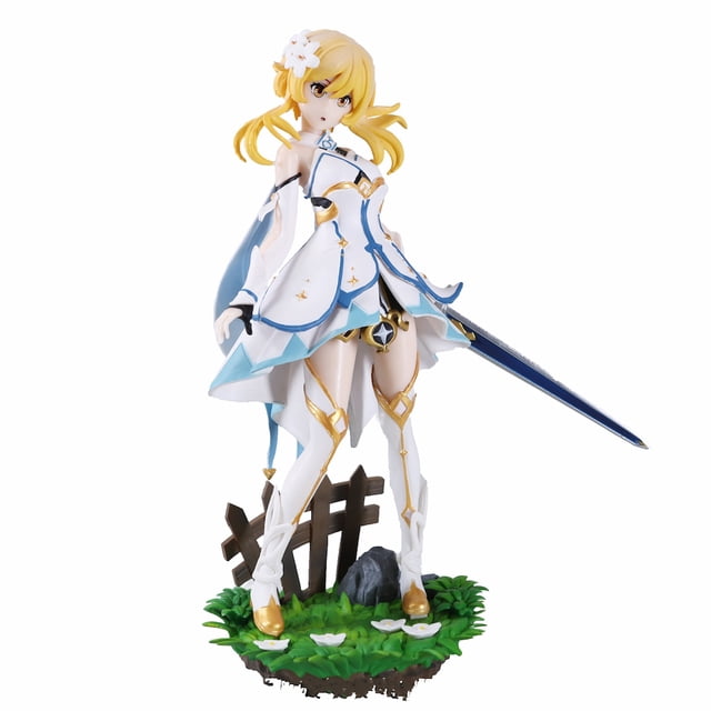 Figura de anime de juguete Genshins Impacts Lumine, 25 cm, PVC, coleccionable