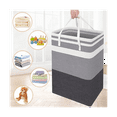 75L Laundry Basket Bag,Waterproof Washing Baskets, A
