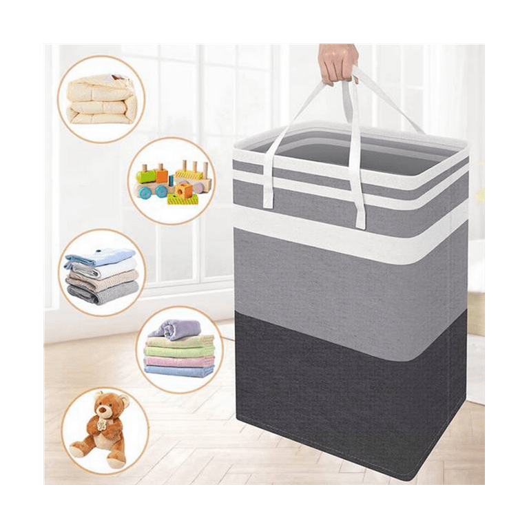 BIRDROCK HOME 75L Collapsible Laundry Basket Caddy - Grey - XL Foldable  Tote Bag for Dirty Clothes -…See more BIRDROCK HOME 75L Collapsible Laundry