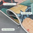 thumbnail image 6 of DEORAB 9'x12' Outdoor Rug Chenille Patio Carpet Three-Layer Material Imitation Silicone Spot Molding Camping Outside RV Mat,Blue, 6 of 10
