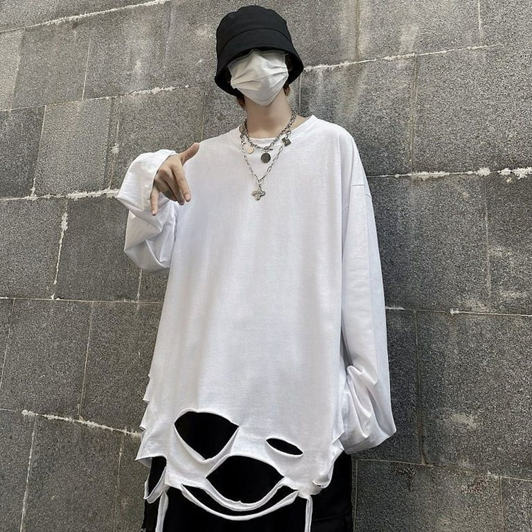 Oversized shirt korean men deals