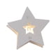 thumbnail image 2 of Xihbxyly Luces Led Navideñas de Madera con Forma de Copo de Nieve, Diseño de Casa Ahuecada, Funciona con Pilas, Ambiente Cálido para Decoración de Dormitorios y Fiestas, Ideal para Bodas y Fiestas, T, 2 of 3