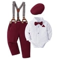 thumbnail image 1 of Traje SANMIO para bebé niño, 4 unidades, para bautizo de Pascua, 1 of 5