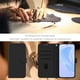 thumbnail image 5 of Funda de cuero tipo billetera con tarjetero para T-Mobile Revvl 6 Pro y 6X Pro., 5 of 8