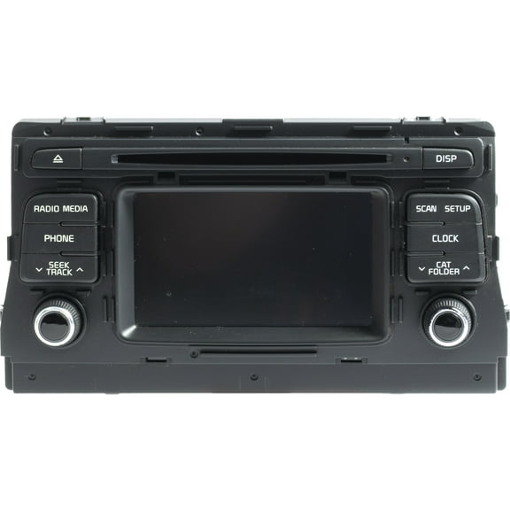 Restored 20172018 Kia Optima AM FM Radio Single Disc CD Player Part Number 96180A8150WK (Refurbished)