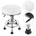 thumbnail image 2 of Weiweiguan Tabouret de Salon de Coiffure Réglable 1 Pce (Blanc), 2 of 7