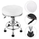 thumbnail image 2 of Taburete de peluquería ajustable, silla de salón, equipo de belleza (blanco), 2 of 6