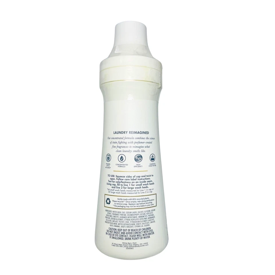 Bath & Body Works White Barn White Gardenia Laundry Detergent Soap