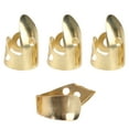 thumbnail image 3 of Index Finger Picks, Light Durable Metal Finger Picks Portable  For Ukulele For Basic Practice For Performance For Guitars, 3 of 7