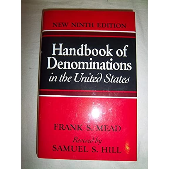 Pre-Owned Handbook of Denominations in the United States (Hardcover) 0687165725 9780687165728