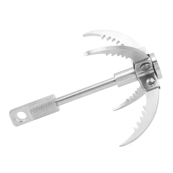 Grappling Hook Folding Survival Claw, Stainless Steel Grappling Hook Folding Claw Portable For Outdoor Hiking