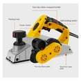 thumbnail image 4 of 1950W Electric Planer Multi-function Handheld Copper Wire Wood Planer Carpenter Woodworking DIY Power Tool Kit, 4 of 6