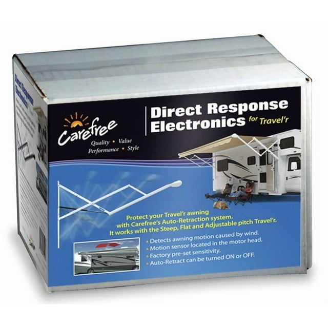 Carefree RV Awning Motion Detection Retractor SR0093 For Use With Travel R Awnings