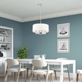 thumbnail image 4 of Livex Lighting - Cresthaven - 4 Light Chandelier in Contemporary Style - 18, 4 of 12
