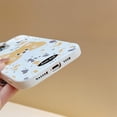 thumbnail image 4 of Cute Cat Spot Print Soft Case  for iPhone (White,iPhone 12), 4 of 6