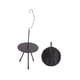 thumbnail image 5 of triangular, muebles posmodernos, mesas de Camping pequeñas y plegables estables negro con soporte Cola Escritorio plegable, 5 of 7