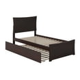 thumbnail image 6 of Metro Platform Bed with Matching Foot Board with Twin Size Urban Trundle Bed, Multiple Colors and Sizes, 6 of 6