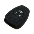 thumbnail image 2 of SEGADEN Étui de Protection en Silicone Compatible avec CHRYSLER DODGE JEEP Télécommande Fob CV4751 Noir, 2 of 4
