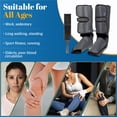 thumbnail image 3 of BEC Compression Leg Massager | Health Canada Licensed | Proudly Canadian | Circulation and Advanced Recovery for Legs and Calf Massage | for Leg Muscle Fatigue | Pain Relief | Adjustable Intensity, 3 of 6