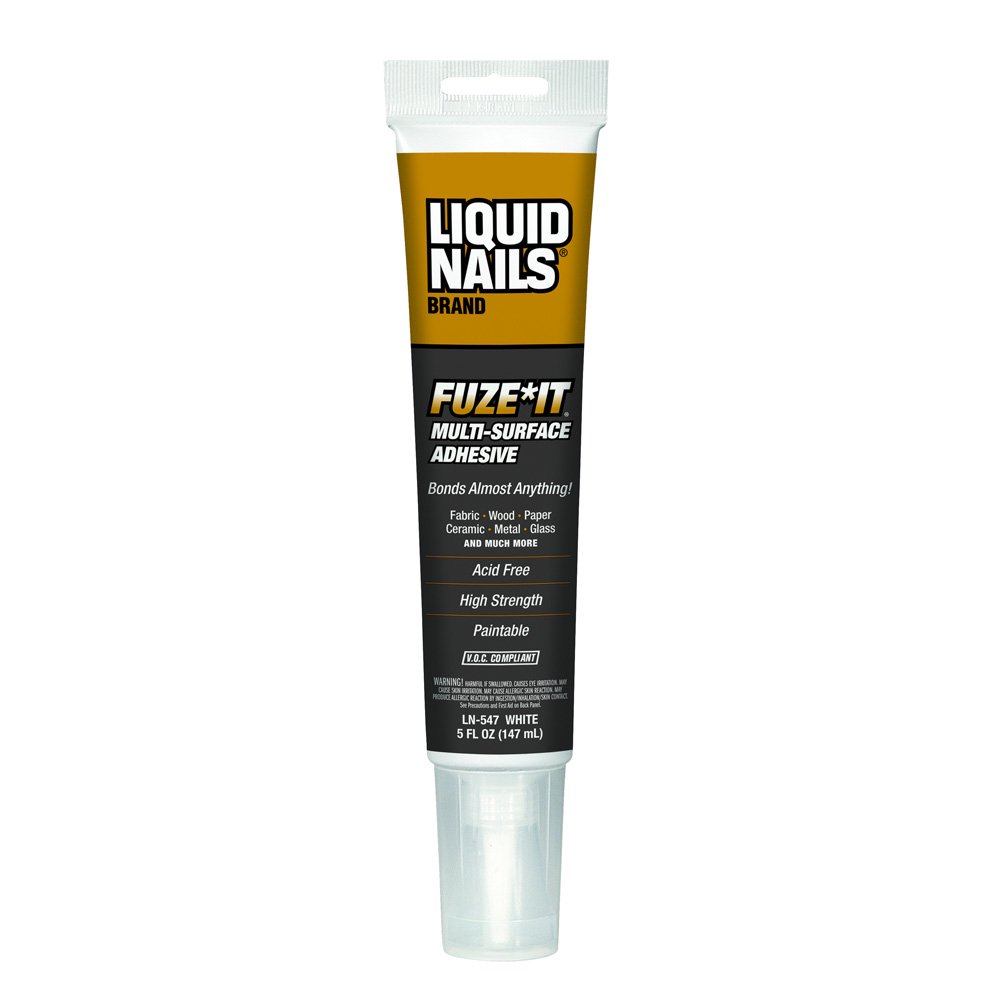 Liquid Nails FuzeIt Multi Surface Repair Adhesive (LN547), 5 oz