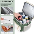 thumbnail image 4 of Fiambrera BAGNN, expandible, aislante, 16 L, verde militar y blanco, 4 of 9