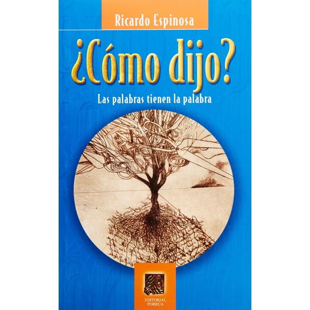 ¿Cómo dijo? Editorial Porrúa 9789700754260