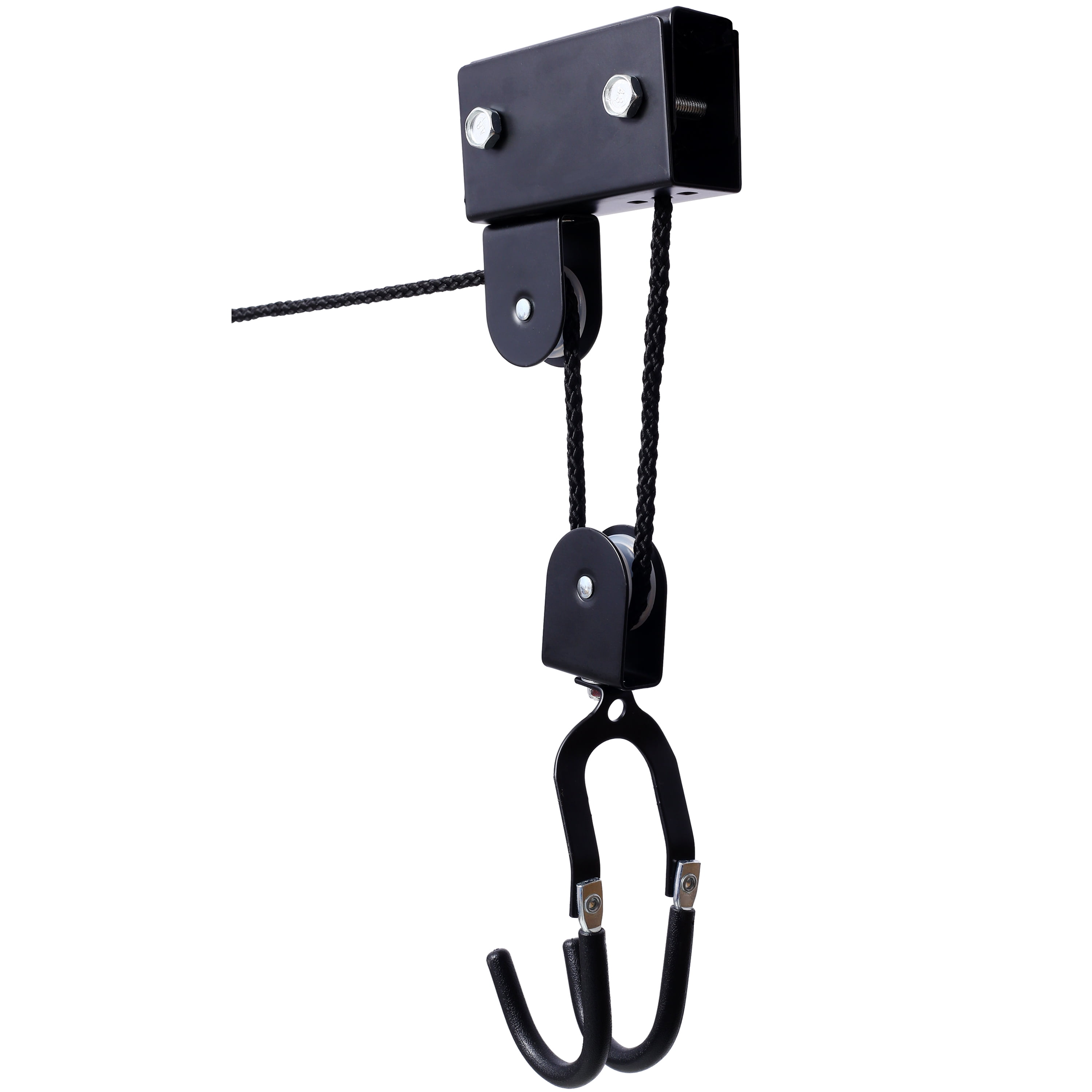 Garage Storage Canoe Lift with 125 lb Capacity, Even Works as Ladder Lift