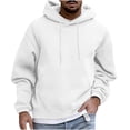 thumbnail image 1 of Sudadera de manga larga cálida de invierno con bolsillos para hombre, 1 of 5