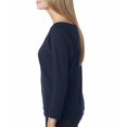 thumbnail image 3 of Next Level Apparel Women's Raw Edge 3/4 Raglan, 3 of 3