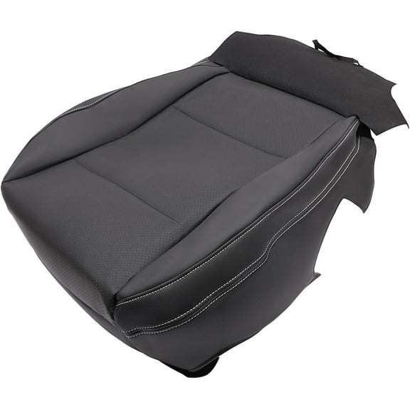 Miumaeov Automotive Seat Covers, Front Seat Covers Replacement for 2015-2019 Subaru Outback Legacy, PU for Cars Black Front, Driver Side