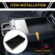 thumbnail image 2 of Bandeja organizadora de consola central para Chevy Silverado 1500 y GMC Sierra 1500 2014-2018, solo para consola con asientos de cubo, plástico negro, 2 of 6