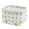 thumbnail image 1 of AMERTEER Foldable Canvas Fabric Storage Bins Basket Clothing Toys Storage (4PCS), 1 of 9