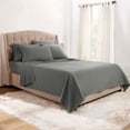 thumbnail image 2 of Clara Clark  Hotel Luxury 6 Piece Sheet Set - Super Soft Bedding Sheets & Pillowcases California King - Teal, 2 of 5