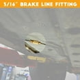 thumbnail image 6 of 3/16" Brake Line Kit-25ft Flexible Tubing with 28pcs Brake Line Fittings(16Pcs Fittings, 4Pcs Unions+8Pcs Nut), 2 in 1 Combo Kit, 6 of 7