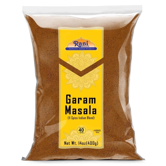 Rani Garam Masala Indian 11-Spice Blend 14oz (400g) ~ All Natural, Salt-Free | Vegan | No Colors | Gluten Friendly | NON-GMO | Kosher | Indian Origin