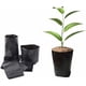 thumbnail image 1 of Bolsas de vivero de Plantas de Plástico Engrosado oso de fresa 8X12 Cm negro 2 piezas, 1 of 5