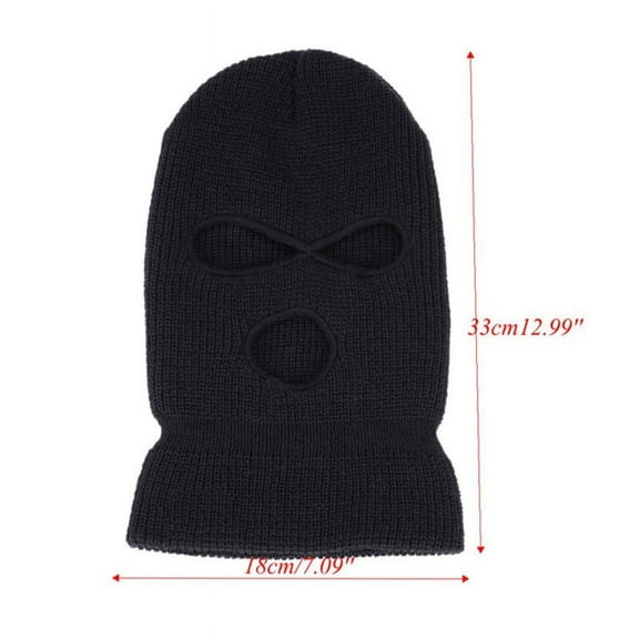 Luxsea Ski Mask Balaclava Knit Hat Face Shield Beanie Cap Snow Winter Warm Bike Motorcycle Helmet Ski Face Mask Neck Warmer