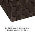 thumbnail image 5 of Honey-Can-Do Double Woven Polypropylene Desk Organizer, Espresso, 5 of 6