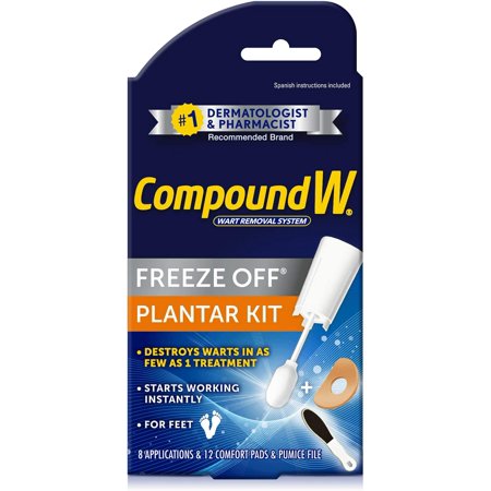 Compound W Freeze Off Plantar Wart Remover Kit, 8 Applications