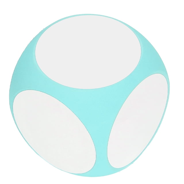 Dados En Blanco, Limpie Los Dados Cúbico Operación Simple Color Vibrante Limpiable Para La Escuela ANGGREK Otros