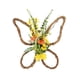 thumbnail image 2 of Pendiente Flor Wreath, Door Decoration, Spring Flowers, Outdoor Wall Hanging, Easter Simulation, Metal Frame, for Home, High Traffic, Spring Blossom, Garden Ornament, 18-inch Diameter,, 2 of 6