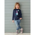 thumbnail image 2 of Bunny With Balloon Long Sleeve Toddler -Image by Shutterstock,  3 Toddler, 2 of 4