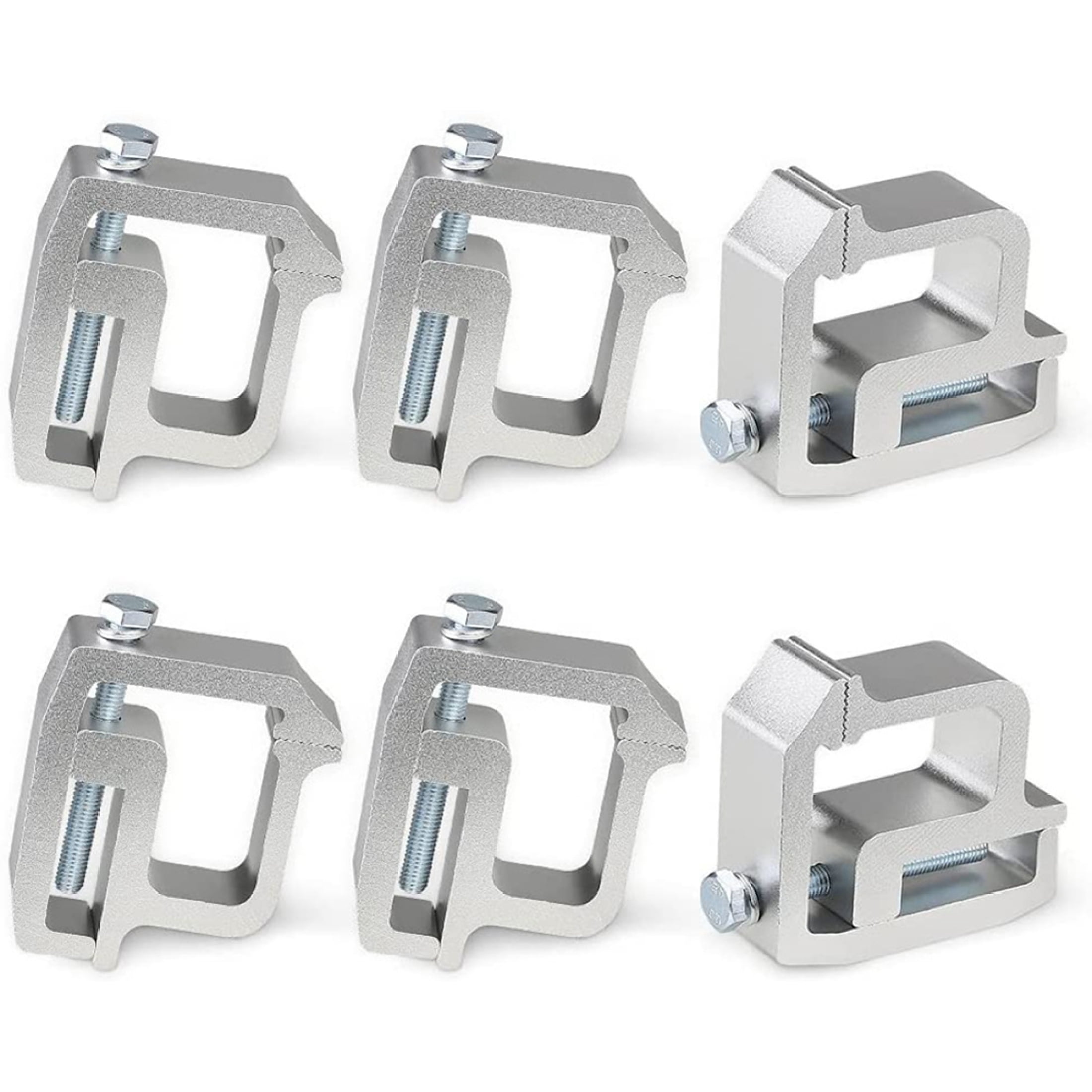 MoreChioce 6PCS Truck Cap Mounting Clamps Camper Shell Clamp