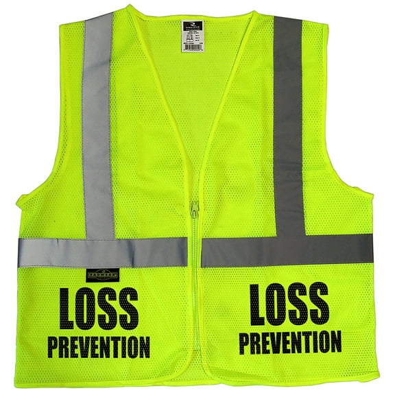 Loss Prevention safety vest, High Visibility vest